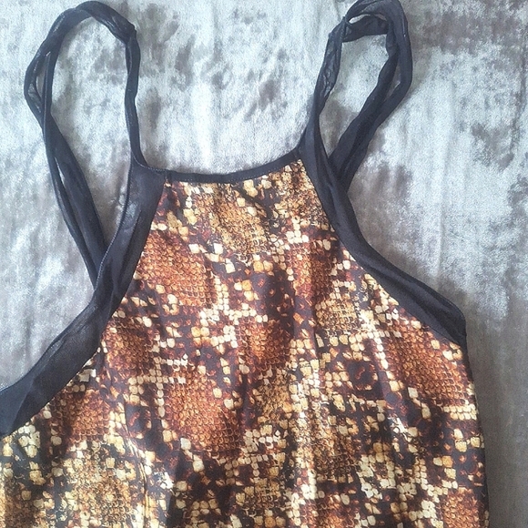 NWOT- Free People Intimately Nights Out High-Neck Bodysuit - Picture 4 of 10